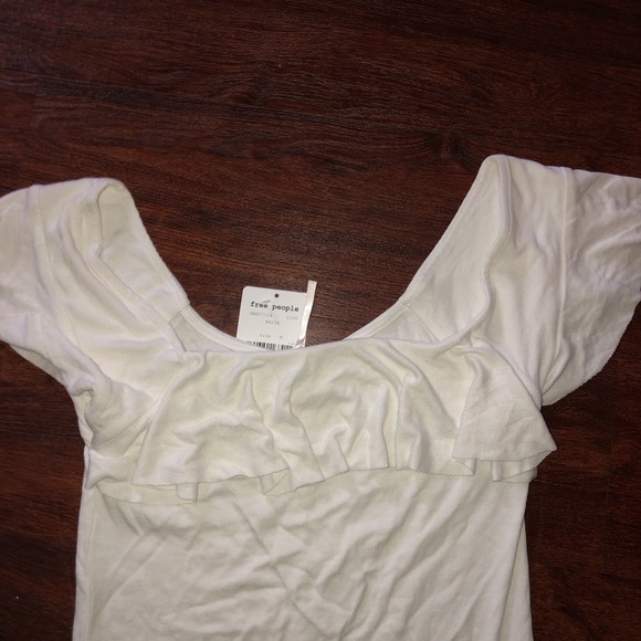 Free people white shirt - Picture 2 of 6